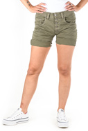 Picture of Please - Shorts P88 94U1 Washed 3D - Nuovo Kaki 22