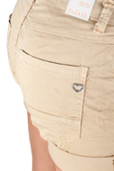 Picture of Please - Shorts P88 94U1 Washed 3D - Out Milk