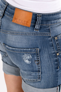 Bild von Please - Shorts D0G WY8 - Blu Denim