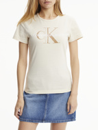 Picture of Calvin Klein - T-Shirt - Eggshell
