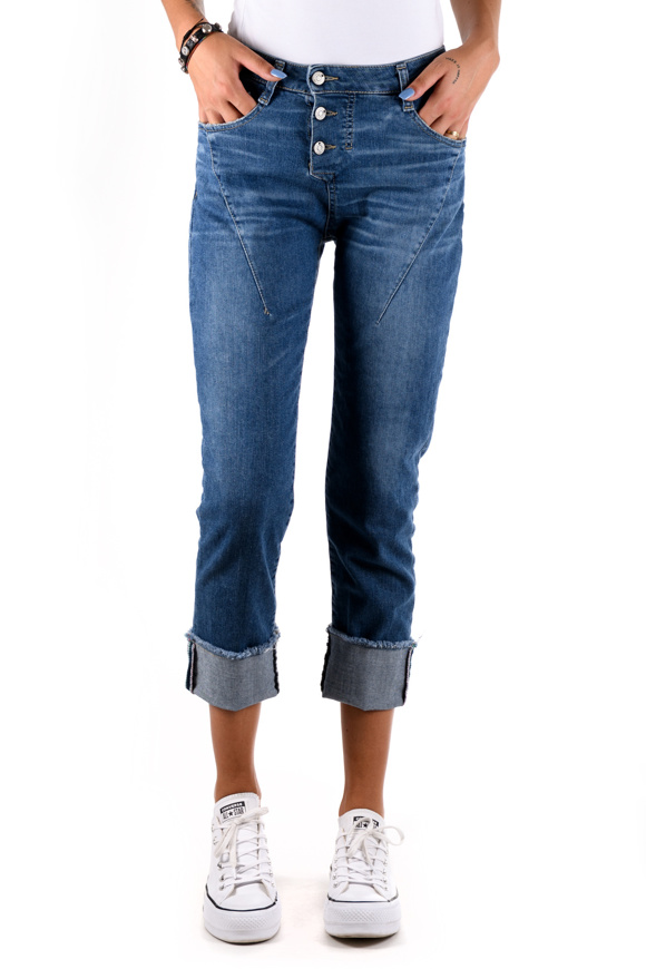 Picture of Please - Jeans P0 EPC "P78" Style - Blu Denim