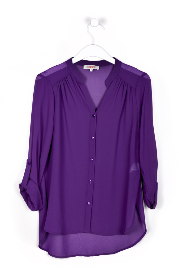 Picture of Kontatto - Blouse 506 - Viola