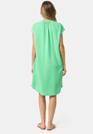 Picture of CATNOIR DRESS MADE OF TENCEL WITH SPLITNECK - GREEN