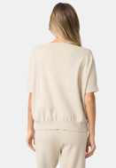 Picture of CATNOIR KNITTED SHIRT 1/2 SLEEVE IN VISCOSE - SAND