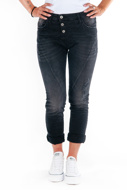 Picture of Please - Jeans P78 W4V - Nero Denim