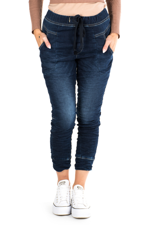 Picture of Please - Pants P51 W76 - Blu Denim