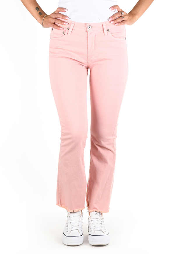 Immagine di Please - Jeans P0W Zampa - Baby Pink