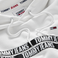 Picture of Tommy Jeans - Hoodie - White