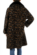 Picture of VICOLO - Coat 01Z - Leo Print