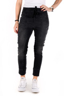 Picture of Please - Jeans P51 PN0 - Nero Denim