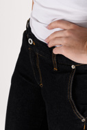 Immagine di Please - Jeans P0 C54 "P57 Style" - Nero Denim