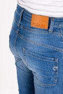 Picture of Please - Jeans P78 E13 - Blu Denim