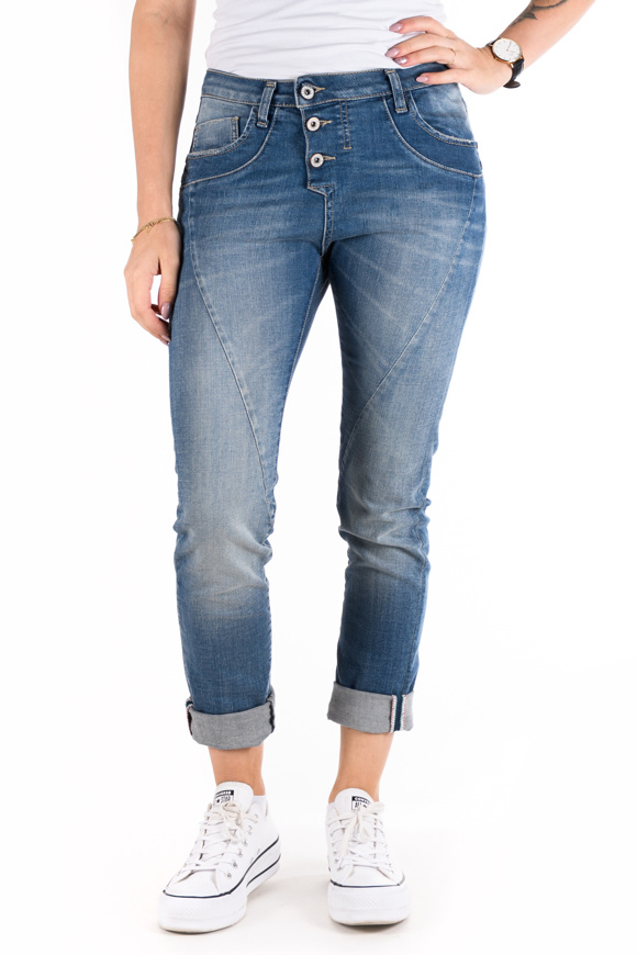 Picture of Please - Jeans P78 W4L - Blu Denim