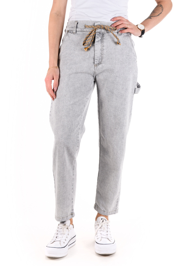 Immagine di Please - Pantaloni P0Q N9L - Grigio Denim