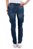 Picture of Please - Trousers P2N AA6 - Blu Denim