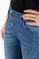 Picture of Please - Jeans P78 W6M - Blu Denim
