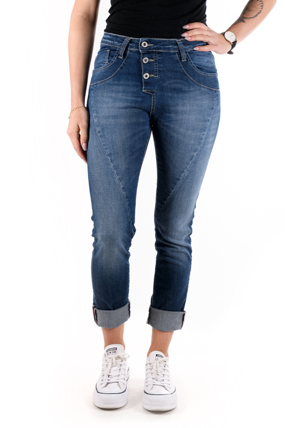 Picture of Please - Jeans P78 E25 - Blu Denim