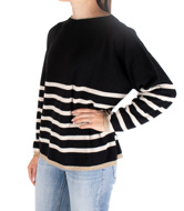 Bild von VICOLO MAGLIA  - 463 ORO NERO BURRO