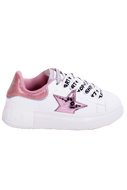 Bild von SHOP ART SNEAKER KIM - WHITE/ROSA/SILVER
