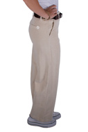 Picture of PANTALONI 97%CO 3%EA - CHALK