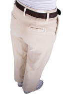 Picture of PANTALONI 97%CO 3%EA - CHALK
