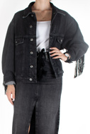 Bild von VICOLO GIACCA  DENIM - DENIM NERO