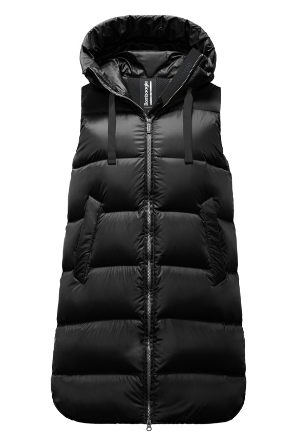 Picture of BOMBOOGIE VENICE VEST DOWN JKT - 90 BLACK