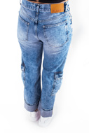 Immagine di PANTALONI PLEASE 100%CO - BLU DENIM