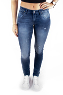 Immagine di PANTALONI PLEASE 71%CO16%PL11%TE2%EA - BLU DENIM