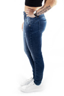Immagine di PANTALONI PLEASE 71%CO16%PL11%TE2%EA - BLU DENIM