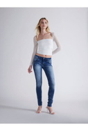 Immagine di PANTALONI PLEASE 71%CO16%PL11%TE2%EA - BLU DENIM