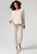 Picture of CATNOIR KNIT WOOL VNECK SWEATER - 12/CREAM