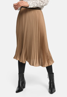 Picture of CATNOIR PLISE SKIRT IN SATIN LOOK - 35/SAND