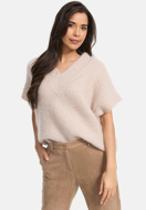Picture of CATNOIR KNITTED SLIPOVER WITH VNECK - 12/CREAM