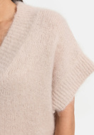 Picture of CATNOIR KNITTED SLIPOVER WITH VNECK - 12/CREAM