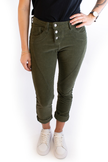 Picture of PLEASE CORD PANTS P78 – MURKY GREEN