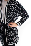 Picture of VICOLO CARDIGAN - NERO