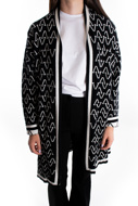 Picture of VICOLO CARDIGAN - NERO