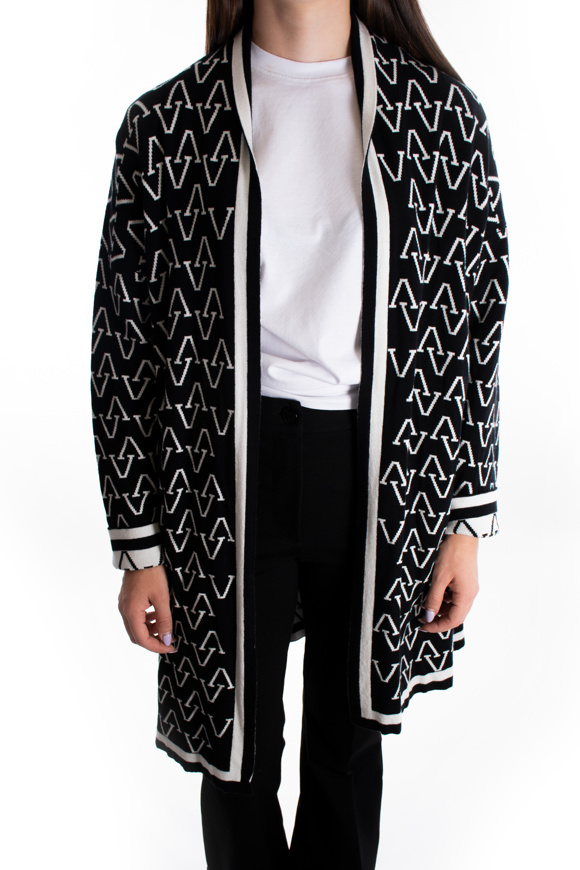 Picture of VICOLO CARDIGAN - NERO