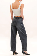 Immagine di VICOLO JEANS BRILLANTINI - GRIGIO