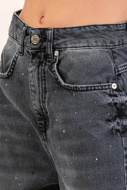 Immagine di VICOLO JEANS BRILLANTINI - GRIGIO
