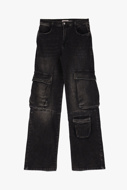 Picture of PLEASE JEANS - P1H W5T - NERO DENIM