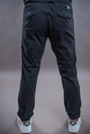 Picture of DUNKELSCHWARZ PANTS POP ZIP - BLACK