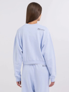 Immagine di REPLAY FELPA CROPPED - LIGHT BLUE