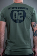 Picture of DUNKELSCHWARZ T-SHIRT - OLIVE