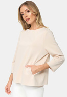 Picture of CATNOIR SWEATSHIRT IN SCUBA - CREAM
