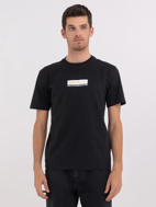 Picture of REPLAY T-SHIRT - M67 660 - BLACK