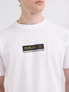 Picture of REPLAY T-SHIRT - M67 660 - WHITE