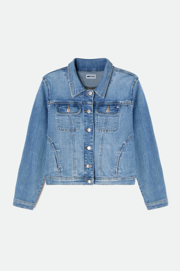 Bild von GAS CAMILIA JACKET - BLUE DENIM