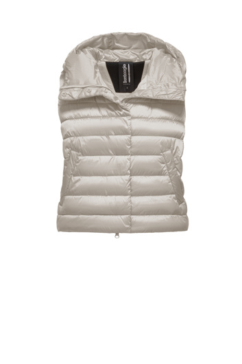 Picture of BOMBOOGIE SLEEVELESS DOWN JACKET - CRYSTAL GREY